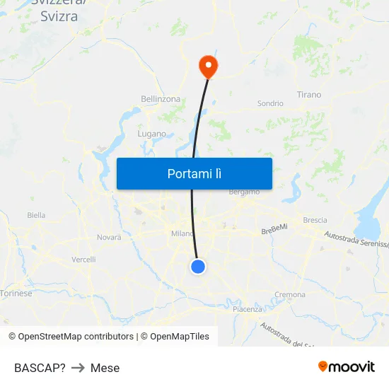 BASCAP? to Mese map