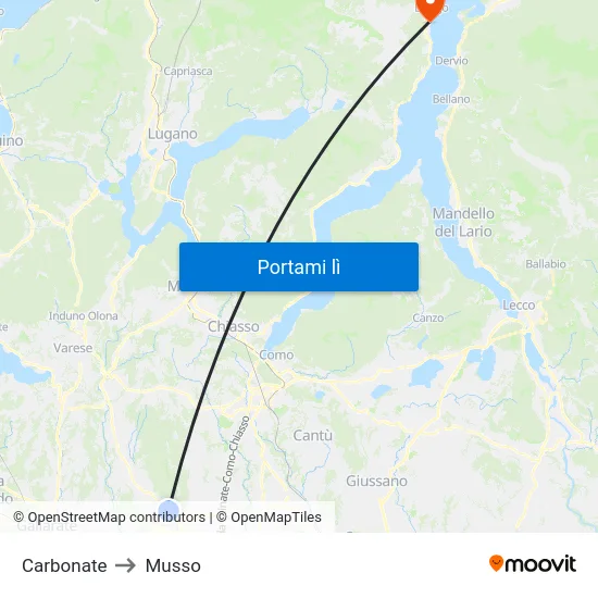 Carbonate to Musso map