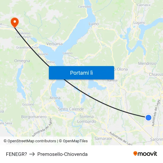 FENEGR? to Premosello-Chiovenda map