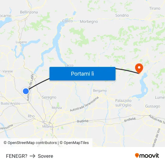 FENEGR? to Sovere map