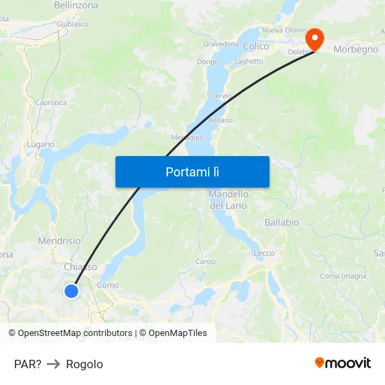 PAR? to Rogolo map