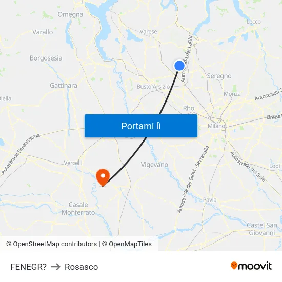 FENEGR? to Rosasco map