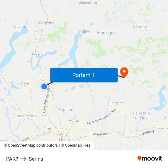 PAR? to Serina map