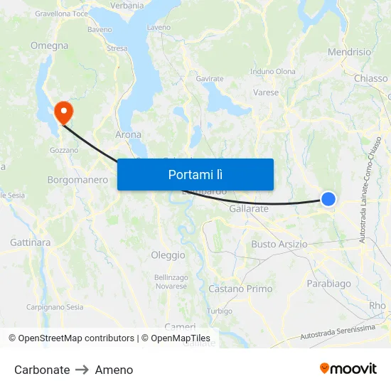 Carbonate to Ameno map