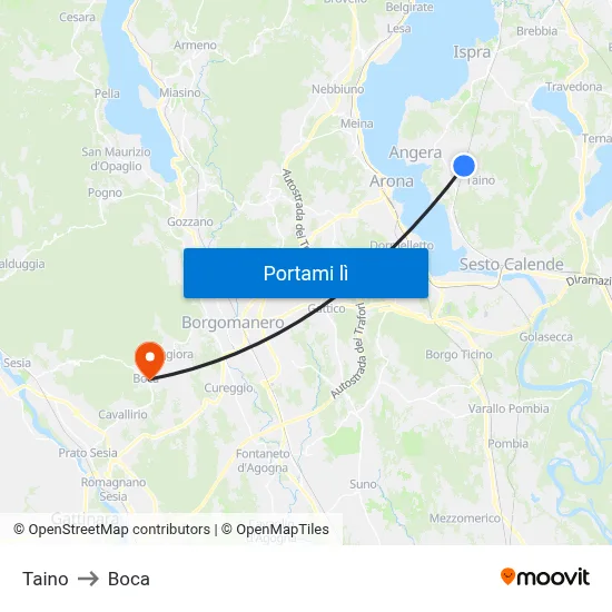 Taino to Boca map
