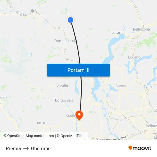 Premia to Ghemme map