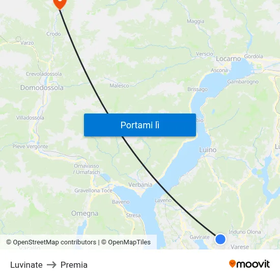 Luvinate to Premia map