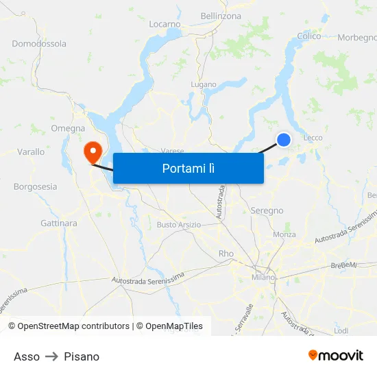 Asso to Pisano map