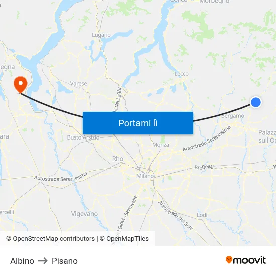 Albino to Pisano map