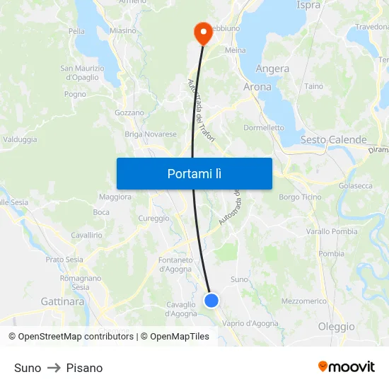 Suno to Pisano map
