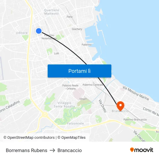 Borremans Rubens to Brancaccio map