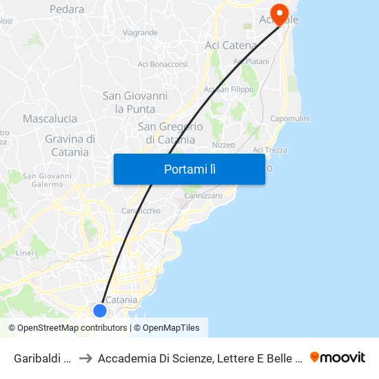 Garibaldi Plebiscito to Accademia Di Scienze, Lettere E Belle Arti Degli Zelanti E Dei Dafnici map