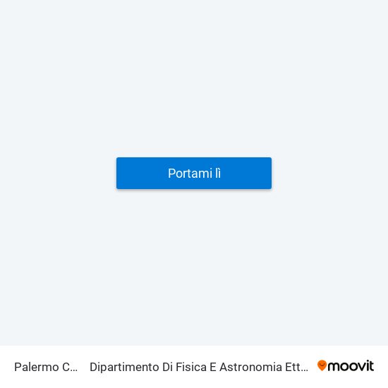 Palermo Cefalù to Dipartimento Di Fisica E Astronomia Ettore Majorana map