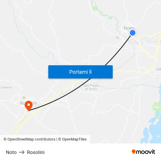 Noto to Rosolini map