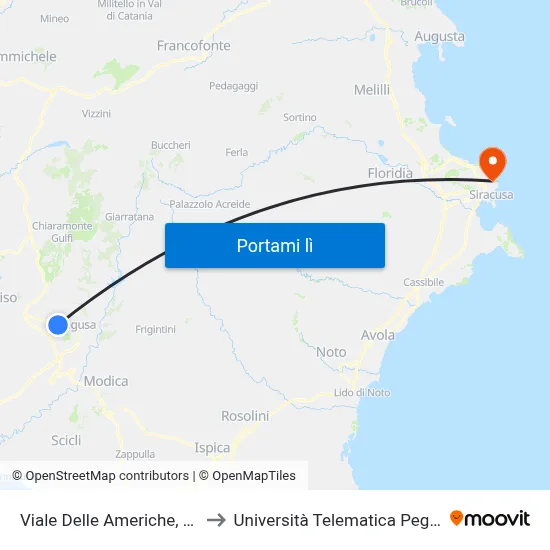 Viale Delle Americhe, 192 to Università Telematica Pegaso map
