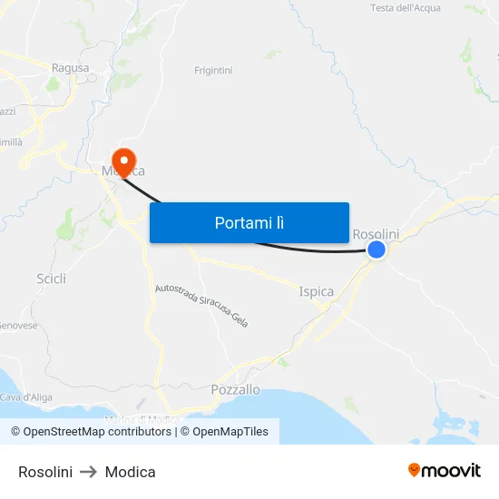 Rosolini to Modica map