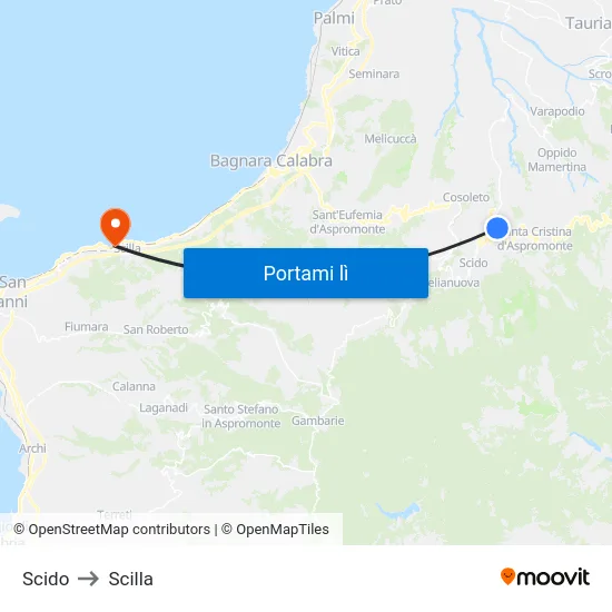 Scido to Scilla map