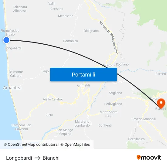 Longobardi to Bianchi map