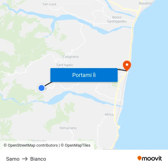 Samo to Bianco map
