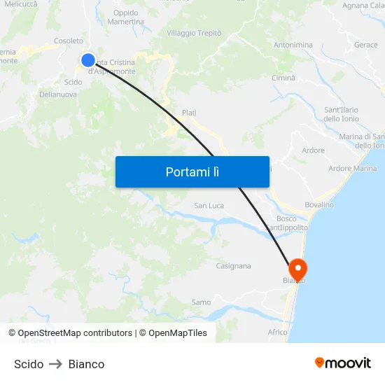 Scido to Bianco map