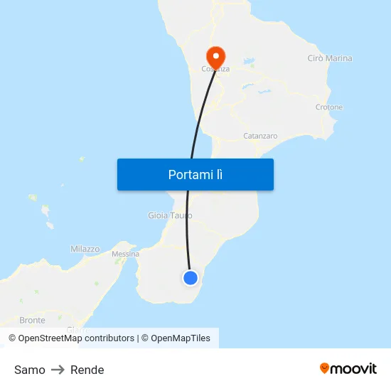 Samo to Rende map