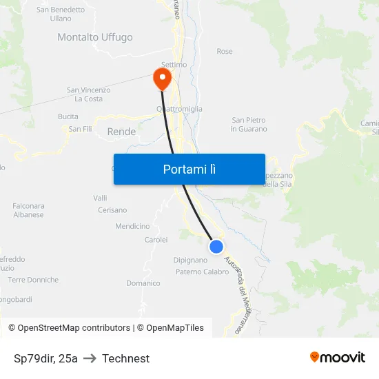 Sp79dir, 25a to Technest map