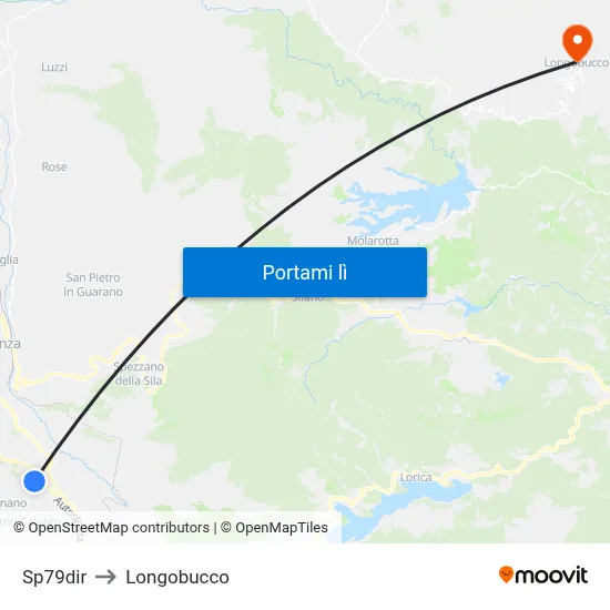 Sp79dir to Longobucco map