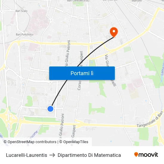 Lucarelli-Laurentis to Dipartimento Di Matematica map