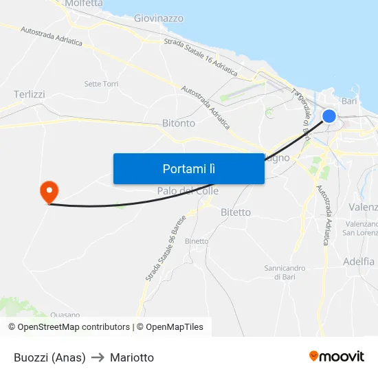 Buozzi (Anas) to Mariotto map