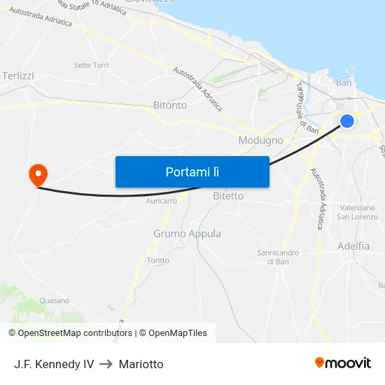 J.F. Kennedy IV to Mariotto map