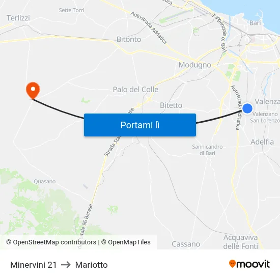 Minervini 21 to Mariotto map