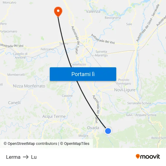 Lerma to Lu map