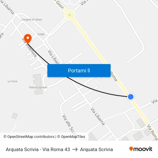 Arquata Scrivia - Via Roma 43 to Arquata Scrivia map