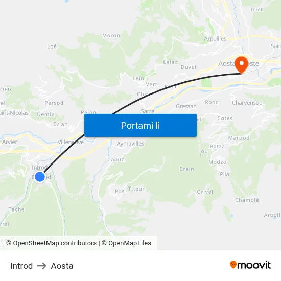 Introd to Aosta map