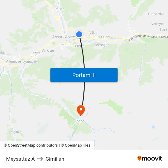 Meysattaz A to Gimillan map