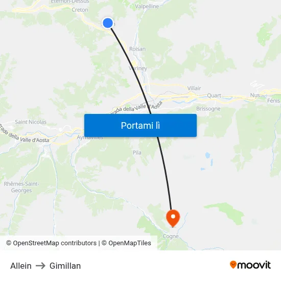 Allein to Gimillan map