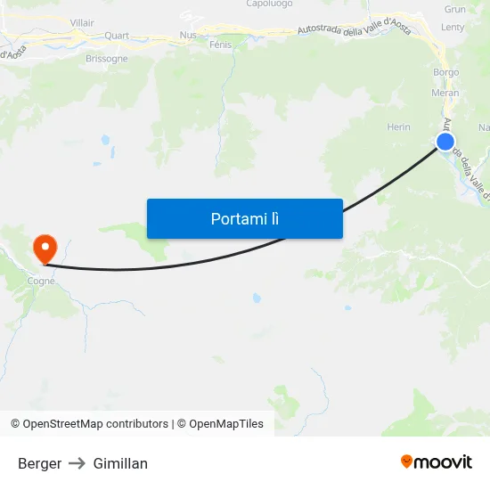 Berger to Gimillan map