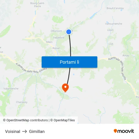 Voisinal to Gimillan map