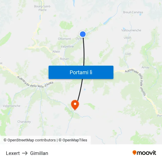 Lexert to Gimillan map