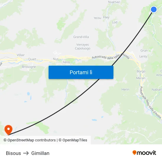 Bisous to Gimillan map