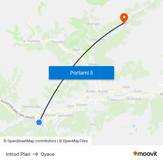 Introd Plan to Oyace map