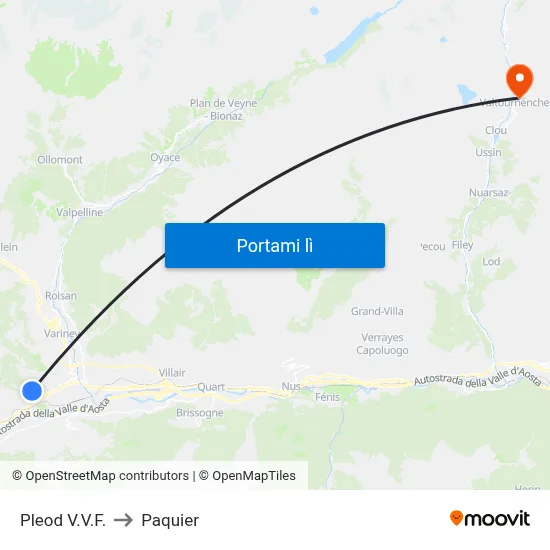 Pleod V.V.F. to Paquier map