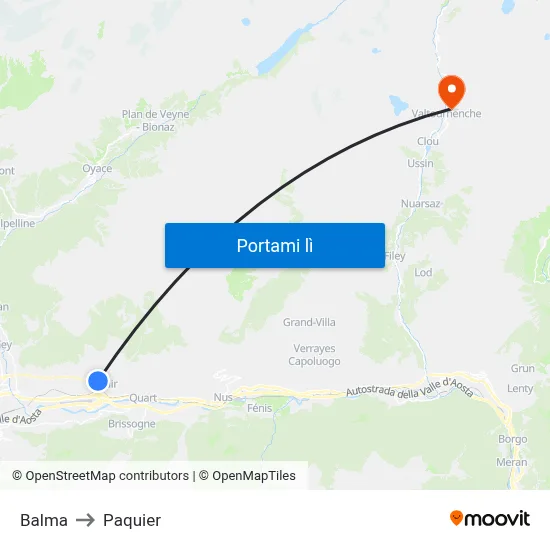 Balma to Paquier map