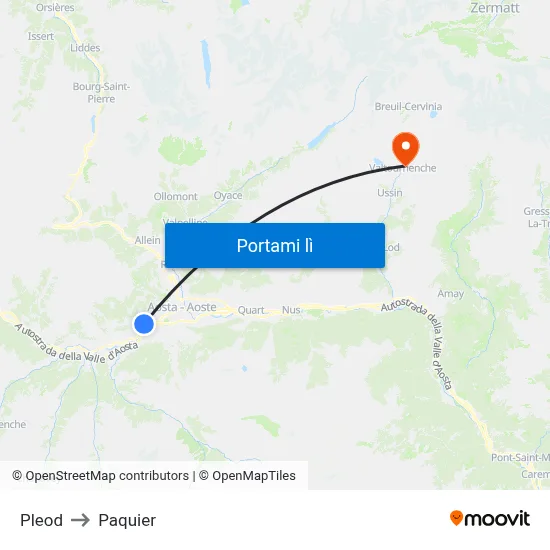 Pleod to Paquier map