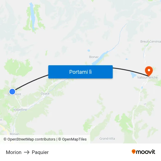 Morion to Paquier map