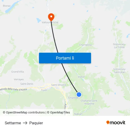 Settarme to Paquier map