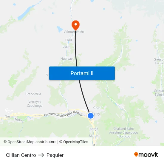 Cillian Centro to Paquier map