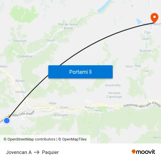 Jovencan A to Paquier map