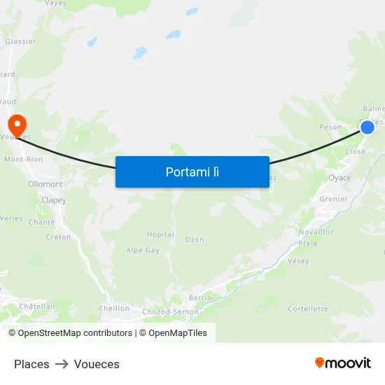 Places to Voueces map