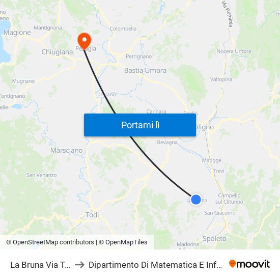 La Bruna Via Turati to Dipartimento Di Matematica E Informatica map